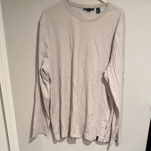 Calvin Klein Men's Beige Long Sleeve Tee